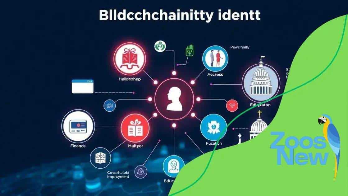 Real-world applications of blockchain identity