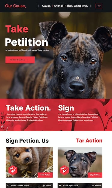 A screenshot of a successful online fundraising campaign for an animal shelter, showcasing a visually appealing donation page with compelling storytelling, photos of animals, and a clear call to action. The campaign progress bar is nearly full, indicating strong donor support.